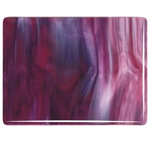 Bullseye 3334-0030 Rosa, Guld Lila & Vit Streaky 3 mm